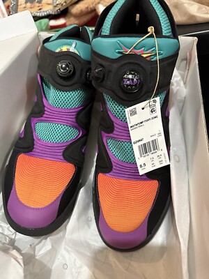 Reebok x Looney Tunes Men's Marvin the Martian Instapump Fury Black/Teal GZ4947