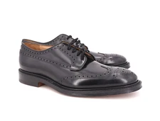 NEW | $803 CHURCHS GRAFTON 90 F UK 9 US 10 D BLACK POLISHED LEATHER DERBY