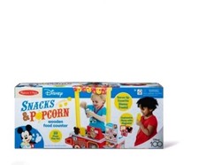 Melissa  Doug Snacks  Popcorn Wooden Food Counter