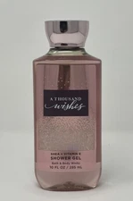 Bath & Body Works A THOUSAND WISHES Shower Gel 10 oz NEW