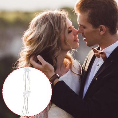 Catholic Wedding Ceremony Lassoes Rope with White Roses Suitable for Elegances