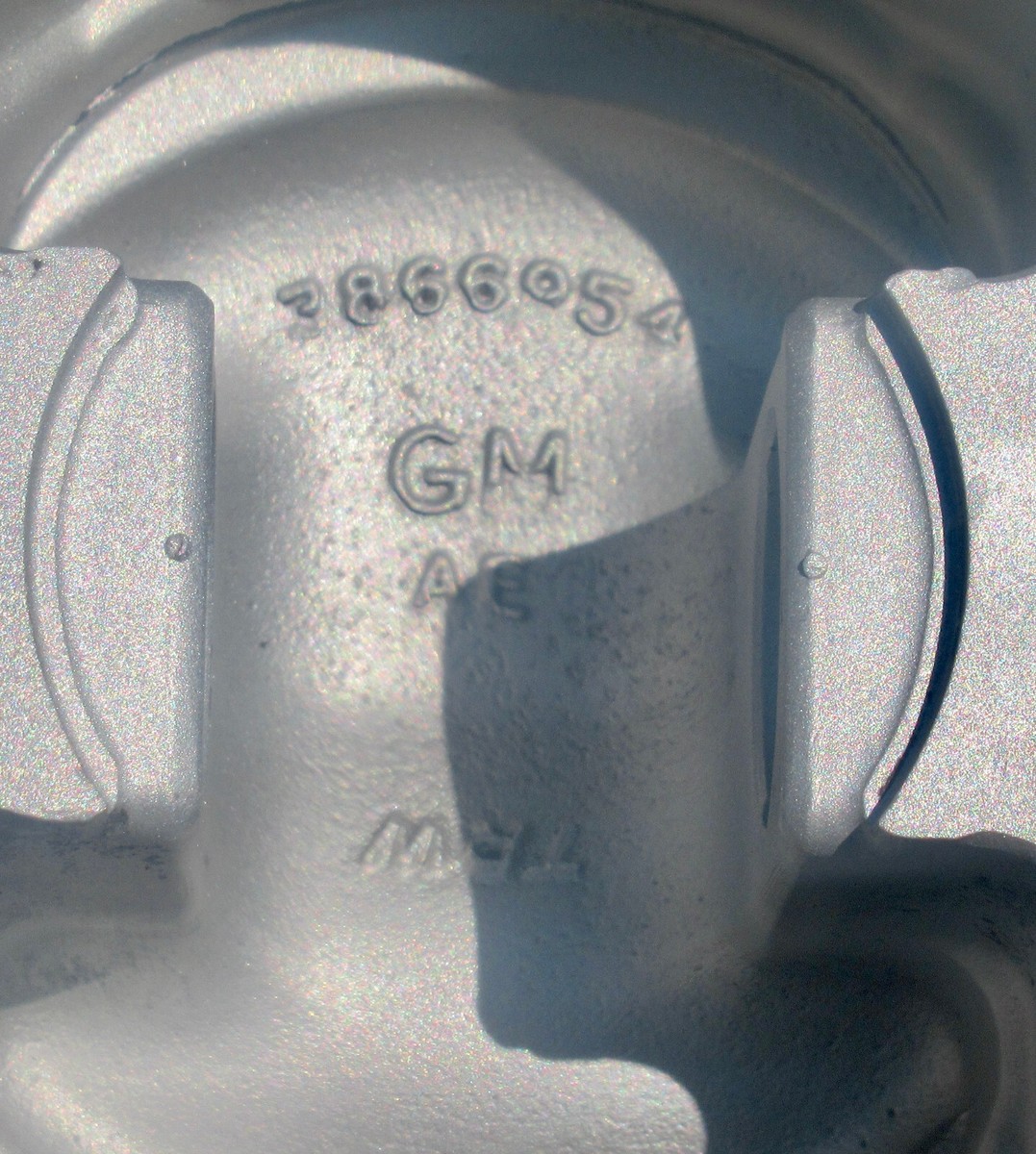 GM 327 HARD TO FINE STD 350 360 375 HP OEM FORGED DOME