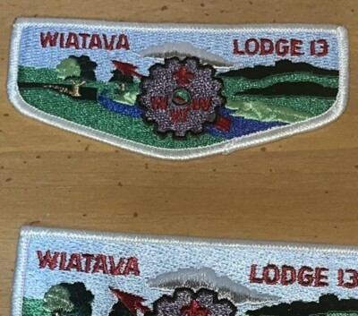 WIATAVA LODGE 13 S20? ORDER OF THE ARROW FLAP OA BSA BOY SCOUT