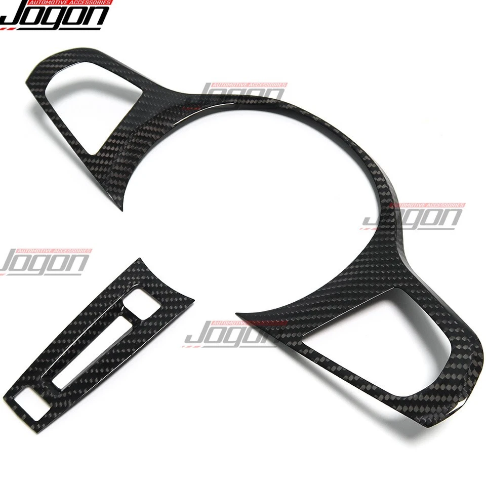 Real Carbon For BMW 2 Series G42 M240i 2021-2024 Steering Wheel Button Decor ACC - Image 3 of 4