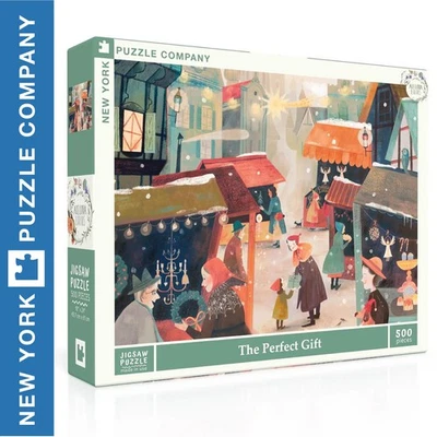 NEW YORK PUZZLE COMPANY Das perfekte Geschenk New York Puzzle Co 500 Teile Adelina Lirius zufälliges Puzzle NPZAL2524