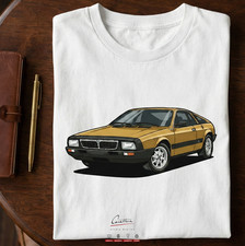 T-SHIRT MAGLIA AUTO VINTAGE LANCIA BETA MONTECARLO ORO |  TUTTE LE TAGLIE
