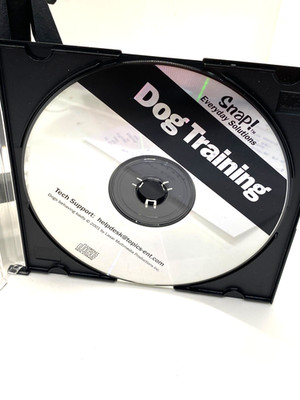 Snap! Everyday Solutions Dog Training PC CD-ROM 2001 IBM/PC Vintage Software