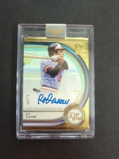 2025 Topps Five Star - Autographs Rod Carew #FSA-RCA Aqua /75 (AU)