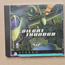 Silent Thunder: A-10 Tank Killer II (PC, 1996) Sierra, Dynamix Aces Series