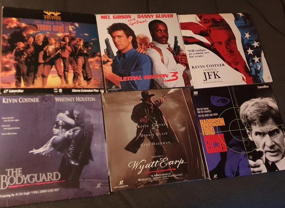 LOCAL PICKUP ONLY!! (52) Laser Disc Lot 90’s Action Movies (WILL NOT BE SHIPPED) Foto 3 de 4