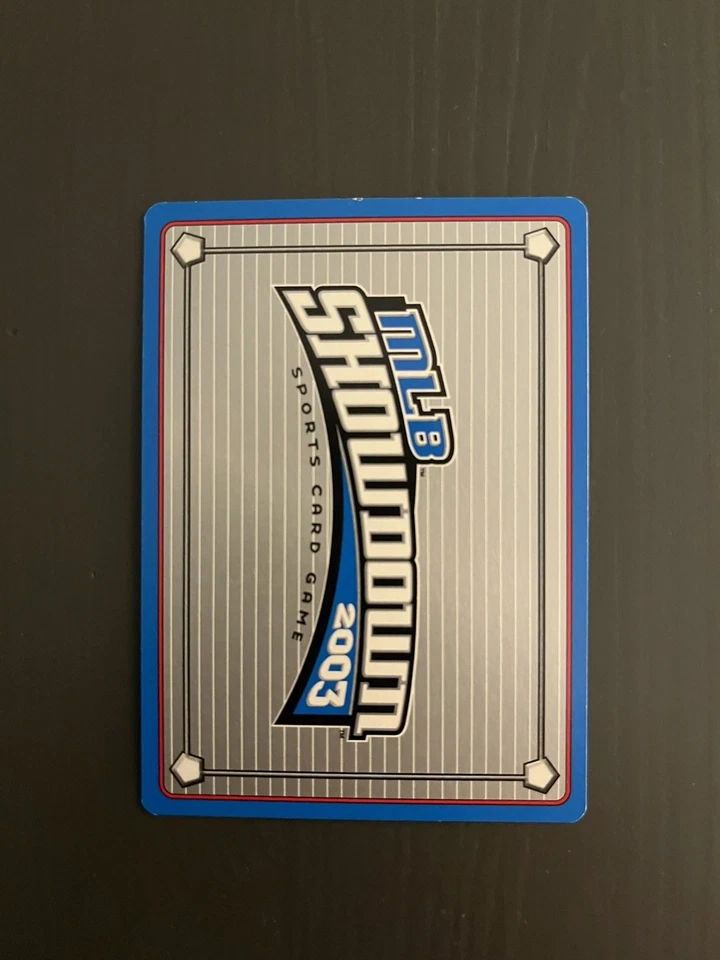 2003 MLB Showdown Jon Olerud Pennant Run Super Season FOIL #115 Blue Jays - Image 2 of 2