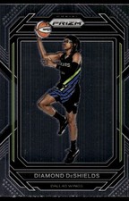 Diamond DeShields 2023 Panini Prizm WNBA #119 Dallas Wings AutographDen