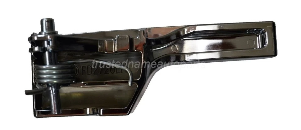 fits 2007 to 2017 Ford Expedition Interior Door Handle Left Chrome ABS - Image 2 of 2