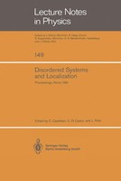 C. Castellani (U. A.) | Disordered Systems And Localization | Taschenbuch (1981)