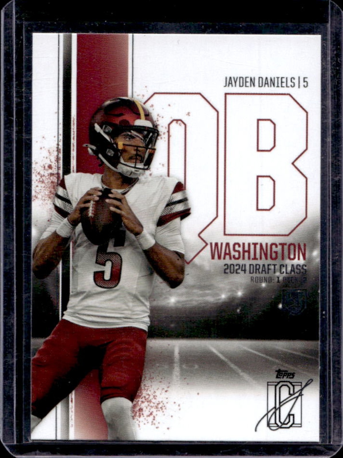 2024 Topps Signature Class Jayden Daniels Rookie RC #194 Commanders