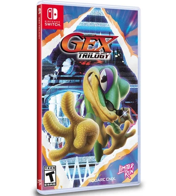 GEX Trilogy Nintendo Switch Limited Run # 280 US NEW £5.00 off with code