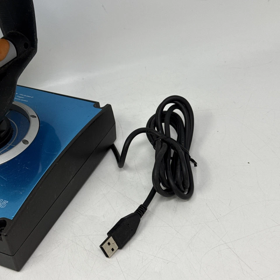 Saitek X45 Digital Flight Control (J24C) Flight Stick Tested And Working - Image 4 of 4