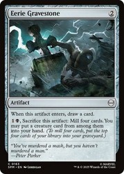Eerie Gravestone 163/308 Foil Marvel's Spider-Man