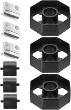 3 Set Tape Dispenser Core and Blade, Replacement Core, Wheel and Replacement Bla