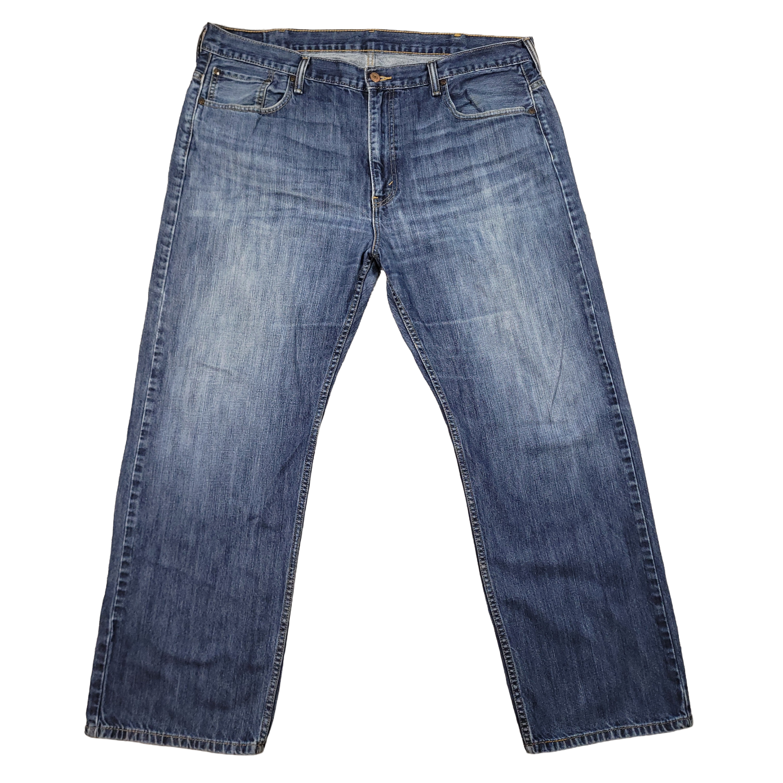 Levi's 569 Jeans Mens 40x32 Blue Denim Medium Wash Loose Straight Leg Skater Y2K