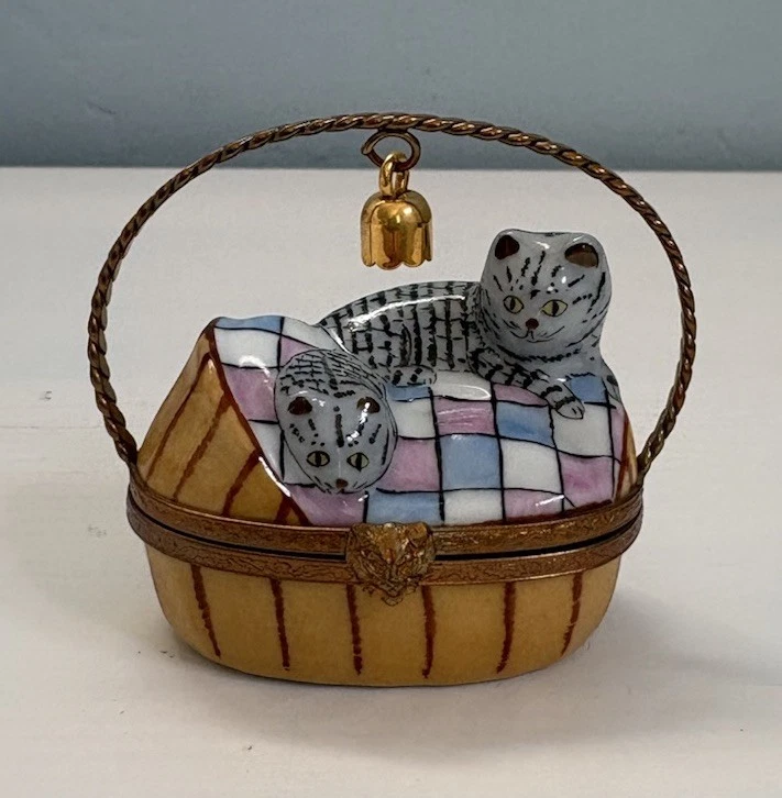 Limoges Cat Box for sale | eBay