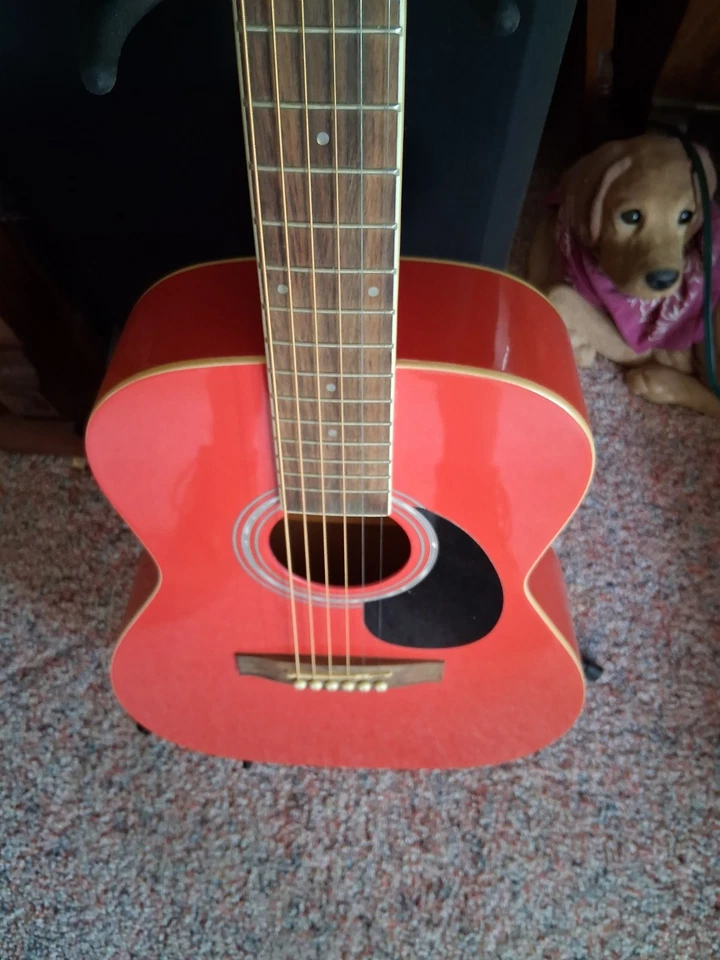 JAY JR TURSER MEDIUM SIZE ACOUSTIC GUITAR - Image 3 of 4
