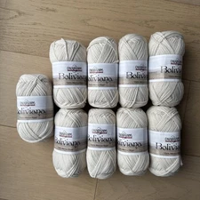 Cascade Boliviana Merino Wool Heavy Worsted Yarn One Lot Of 9