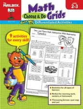 Choose  Do Math Grids (Grs 2-3) - Paperback By The Mailbox Books Staff - GOOD