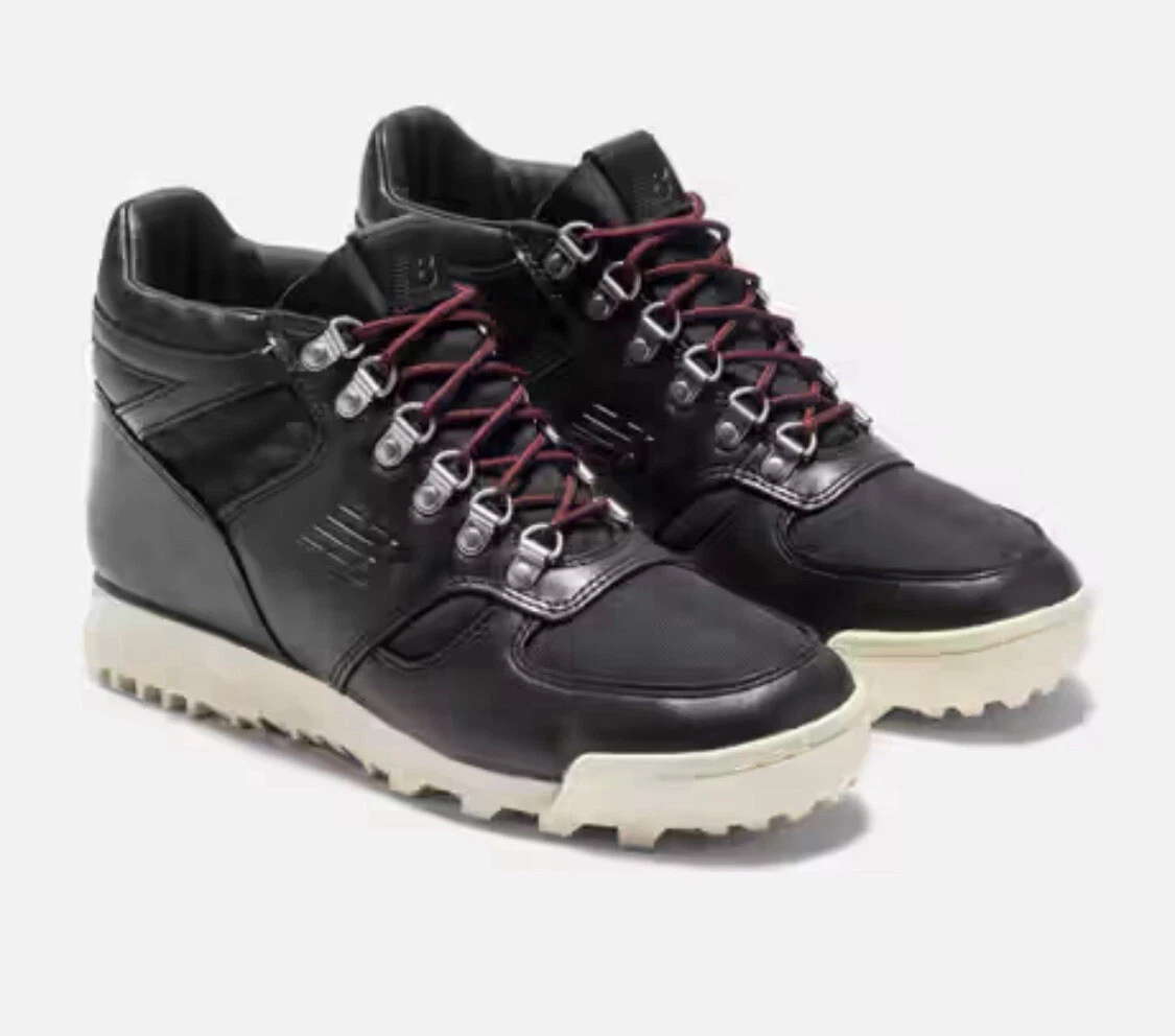 New Balance Rainier Noce di Macadamia Nera Donna Taglia 7 5 Ottime Condizioni