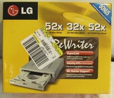LG CD Rewriter CGE 8526B New In Box  You can't find these new anymore 