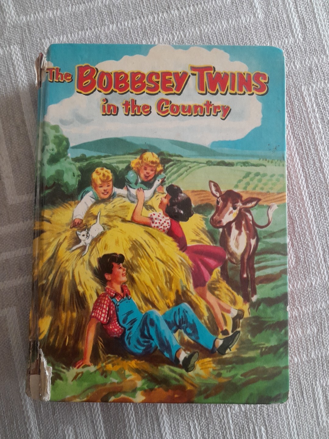 The Bobbsey Twins in the Country by Laura Lee Hope 1953 Vintage Hardcover Book