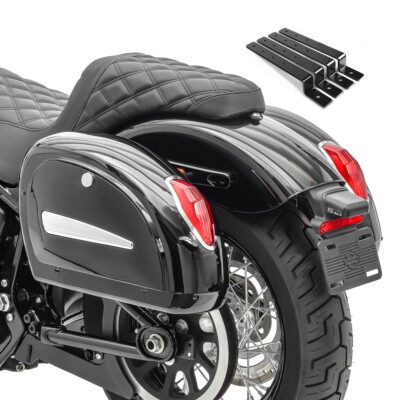 Hard saddlebags for Suzuki Intruder M 800 MGH
