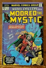 Marvel Chillers #1 Marvel 1975 1st Modred The Mystic & 1st Chthon FN/FN-