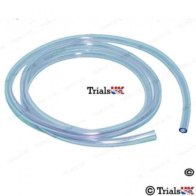 Apico Clear Fuel Pipe 1m Length at 5 X 8mm Diameter for sale online