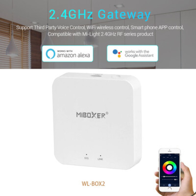 Miboxer WL-Box2 2.4GHz Gateway WiFi Tuya controller system Wireless APP Control