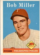 1958 Topps 326 Bob Miller EX #D262167