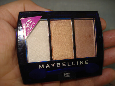 Maybelline Expert Wear Eyeshadow SUMMER SUEDES NO BRUSHES Please read !