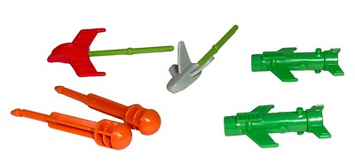 Ben 10 Ultimate Alien 6 Assorted Missiles Rockets Launcher Bens Mark 2010 Bandai