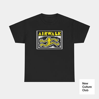Airwalk Vintage Retro 90s 80s Skateboarding T Shirt Design | eBay