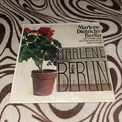Capitol Records  T-10443 Marlene Dietrich /Marlene Dietrich's Berlin Open Shrink