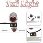 <!--F#f_0-->Rear Brake Tail Light Integrated Chrome New Motorcycle Aluminum For Harley Honda<!--F/-->