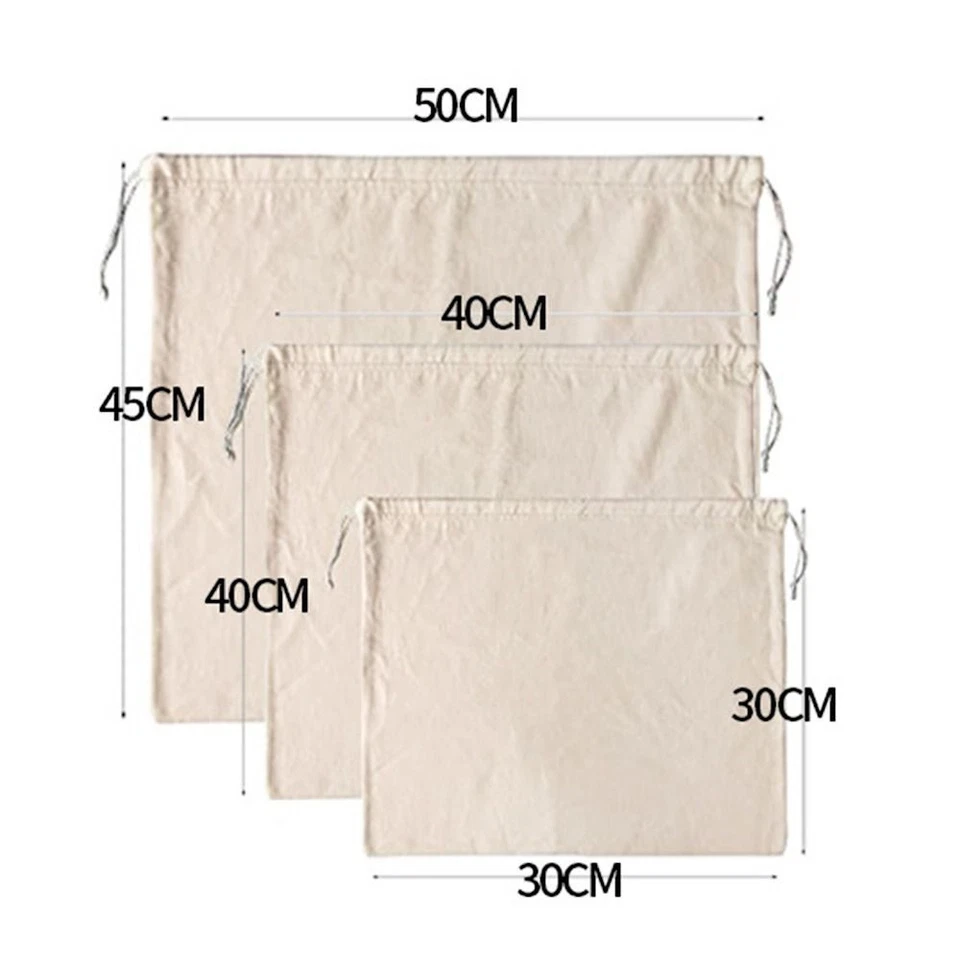 Drawstring Travel Drawstring Tote Clothes Storage Dust Cover Bag Storage Bag - Image 2 of 4