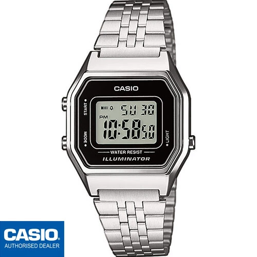 Reloj Casio Vintage Round Negro-Dorado