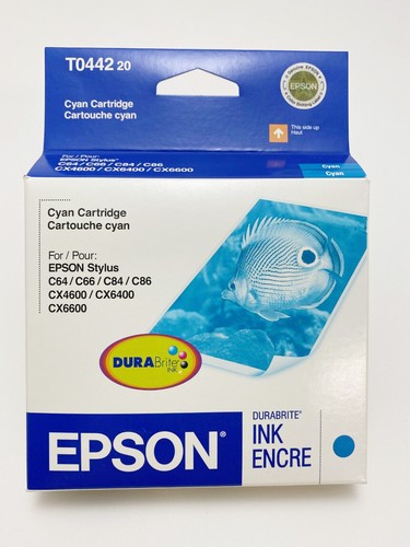 Carro de tinta genuino Epson cian (T044220) y amarillo (T044420) - lápiz óptico C64/C66 - caducado - Imagen 2 de 4
