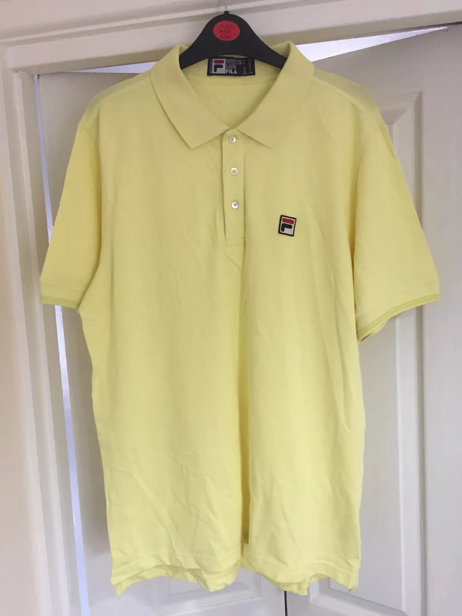 Yellow fila top deals