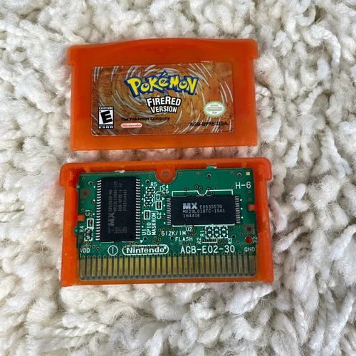 Pokemon: FireRed Version (Nintendo Gameboy Advance, 2004) GBA Authentic Tested