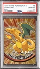 1999 TOPPS POKEMON TV FOIL #6 CHARIZARD PSA 10
