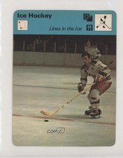 1977-79 Sportscasters Series 33 Lausanne A Rod Gilbert Lines in the Ice HOF k1j