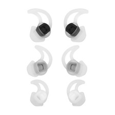 3 Pairs S/M/L Replacement Silicone in Ear Earbud Tips Set Earphone White