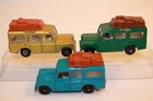 Three (3) Vintage 1960's-1970's Matchbox / Lesney Land Rover Safari #12 SUVs